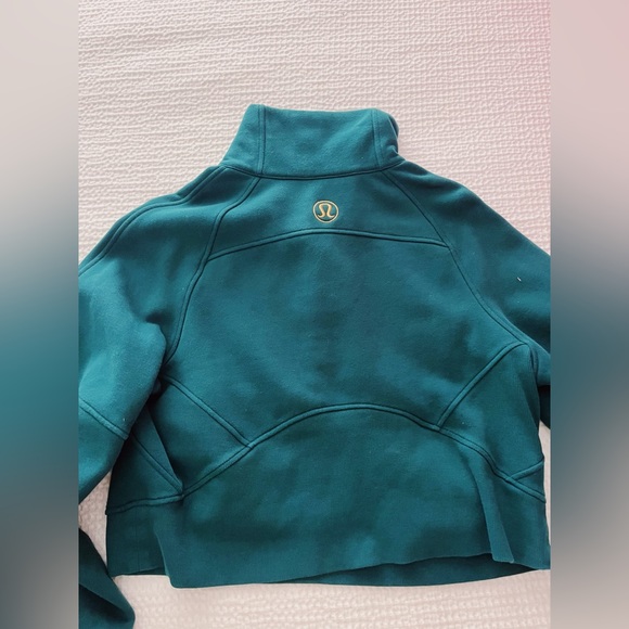 Lululemon Funnel Neck Scuba Gold Zipper | Size XS/S $75 - Picture 2 of 2